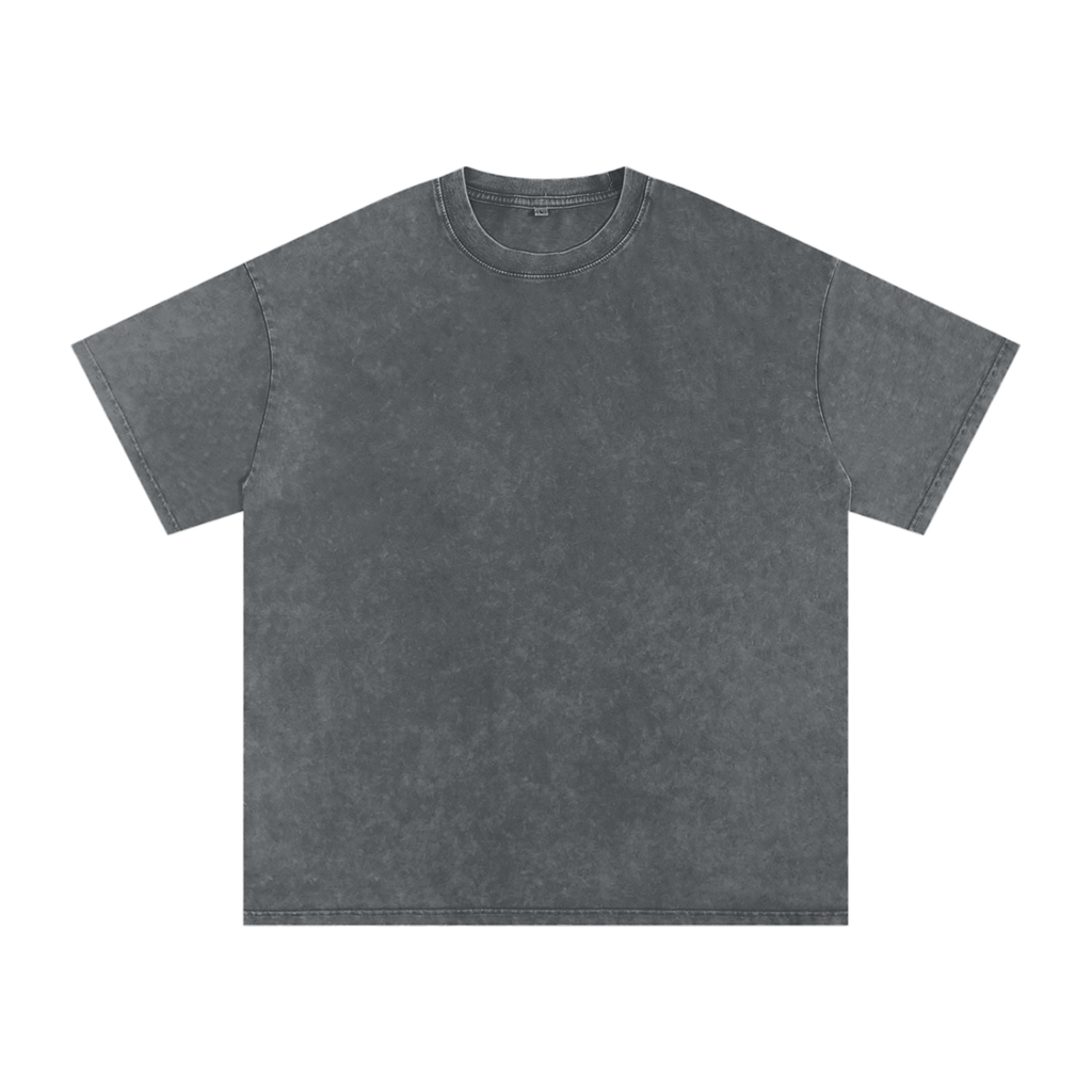 SlowBro Touge Snow Washed Oversized Cotton T-Shirt