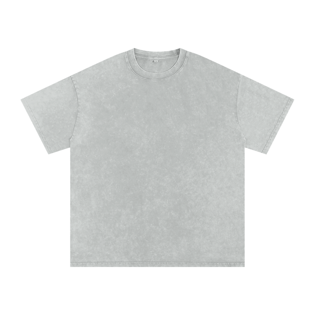 SlowBro Touge Snow Washed Oversized Cotton T-Shirt