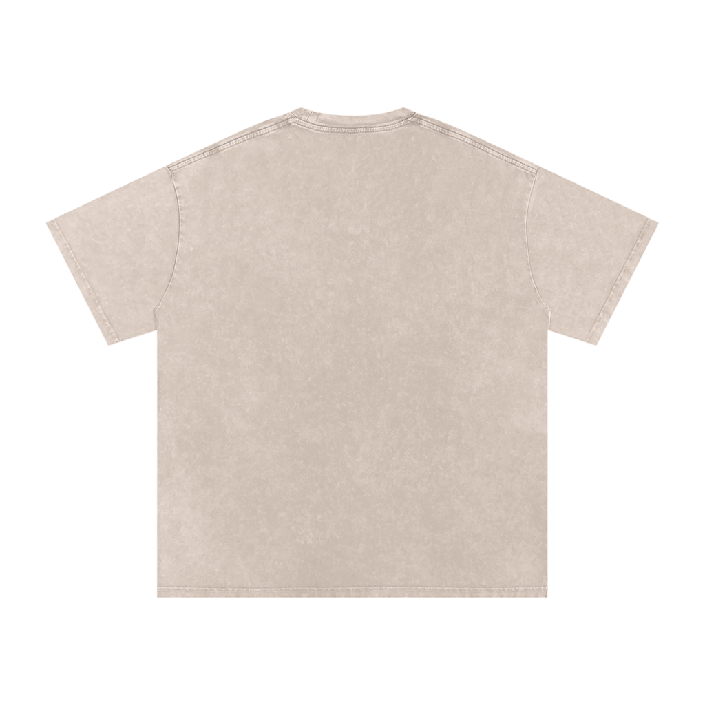 Hondasexual Snow Washed Oversized Cotton T-Shirt