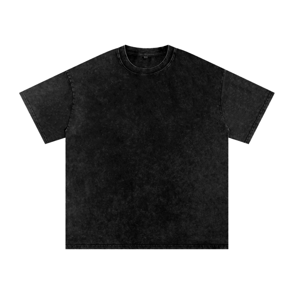 SlowBro Touge Snow Washed Oversized Cotton T-Shirt