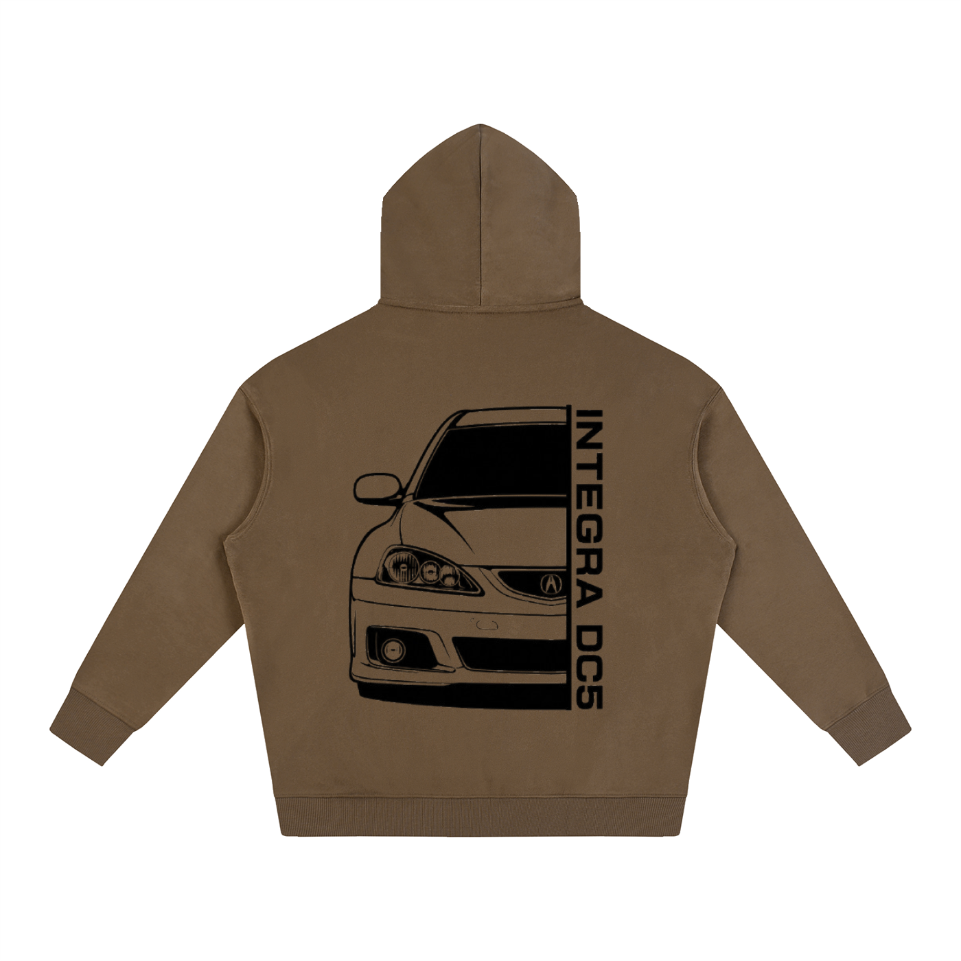 DC5 Oversize Fleeced Hoodie
