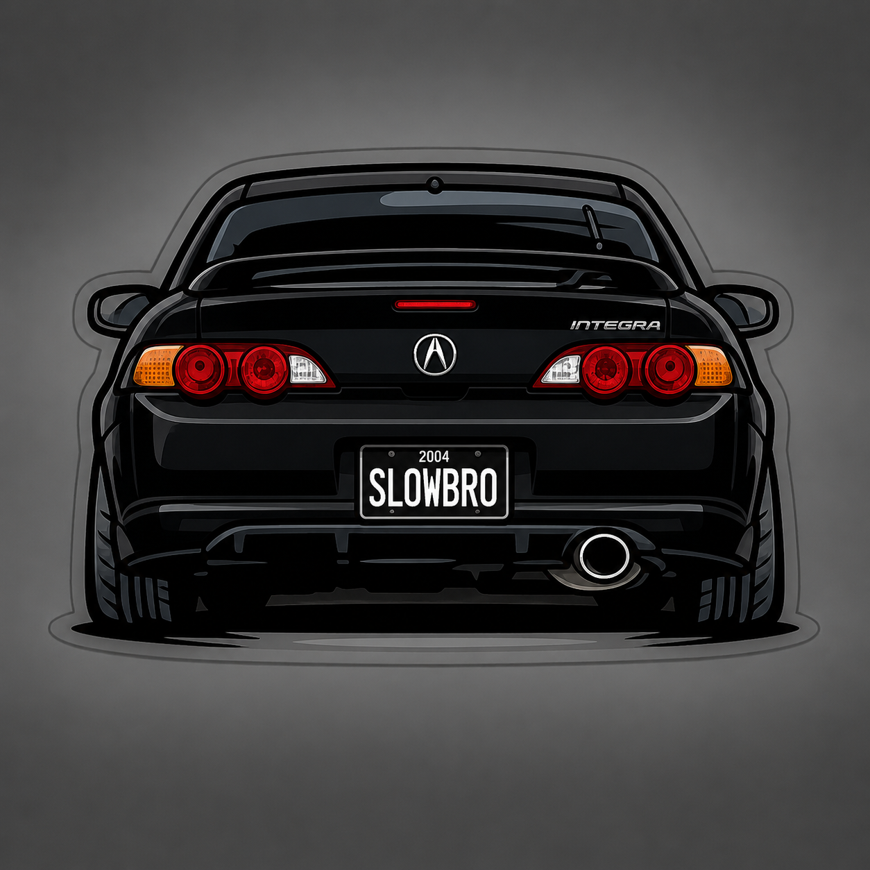 Slowbro integra stickers
