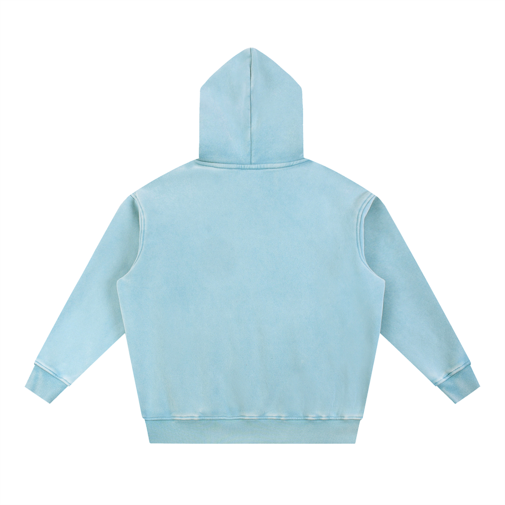 Hondasexual Snow Wash Fleece Oversize Hoodie