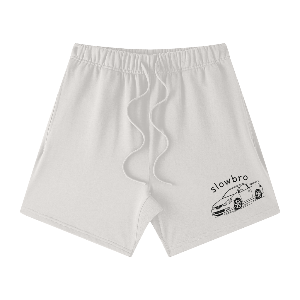 Unisex Earth Tone Loose Fit Cotton Shorts