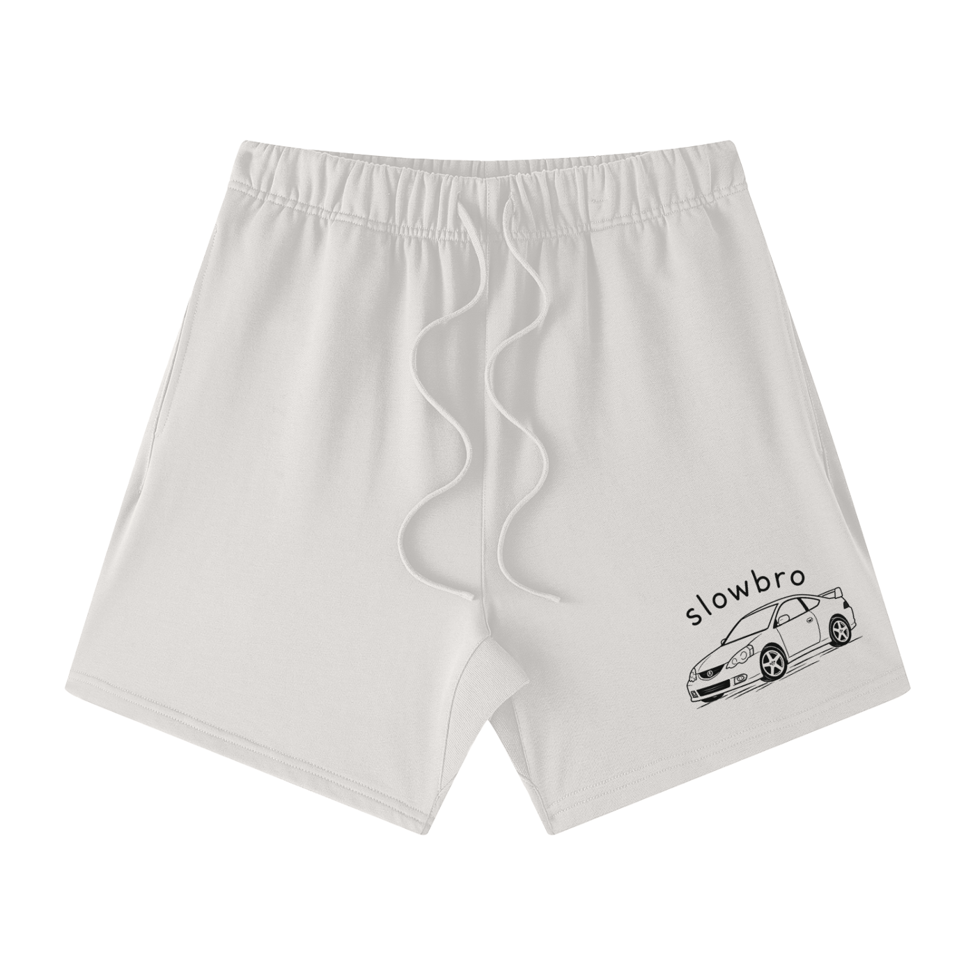 Unisex Earth Tone Loose Fit Cotton Shorts